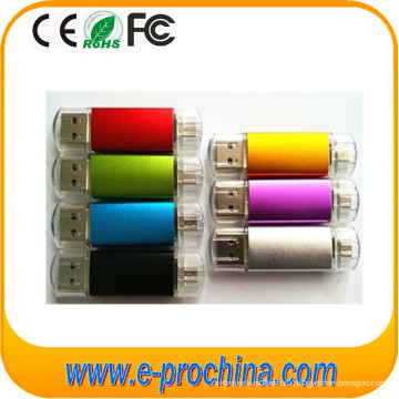 (EJ002) подгонять логотип мобильный телефон OTG USB флэш-накопитель